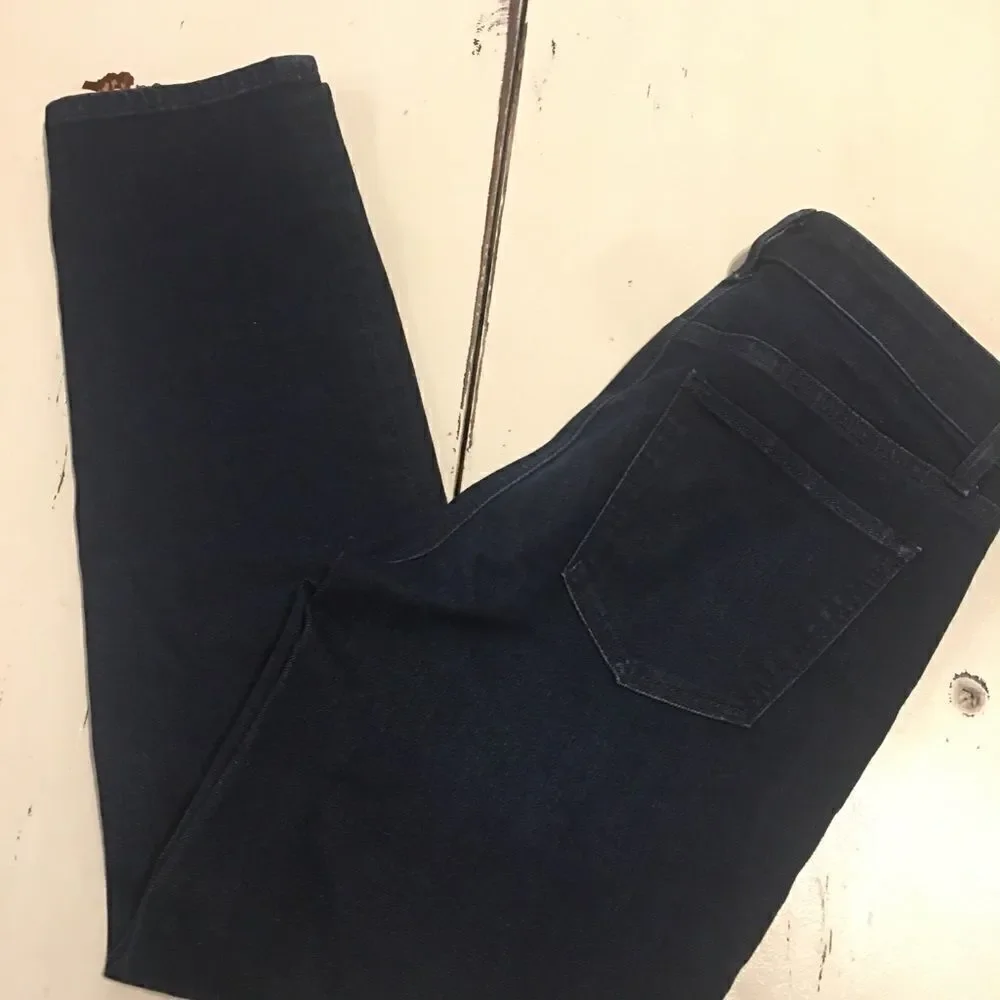 Talbots Size 2 Petite slim ankle Dark blue skinny jeans